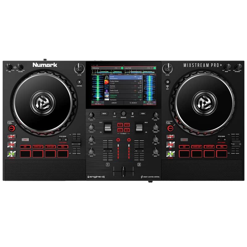 Numark Mixstream Pro+ Wi-Fi Standalone Streaming DJ Controller image 1