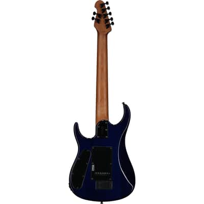 Sterling by Music Man John Petrucci JP157DQM Electric Guitar (with Gig Bag), Cerulean Blue image 3