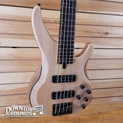 Yamaha TRBX605FM 5-String Bass - Natural Satin image 1