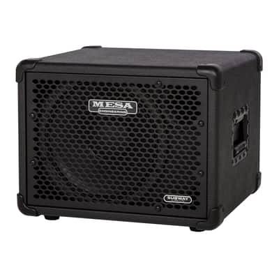 Mesa Boogie 1x12 Subway Ultra Light Bass Cabinet - Black Bronco / Black Metal Grille image 3