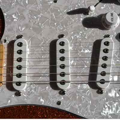 2023 G&L USA Build to Order S-500 - Double Bound - Orange Metal Flake image 9