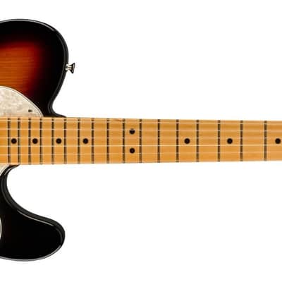 Fender Vintera II '60s Telecaster Thinline, 3-Tone Sunburst with Gig Bag image 3