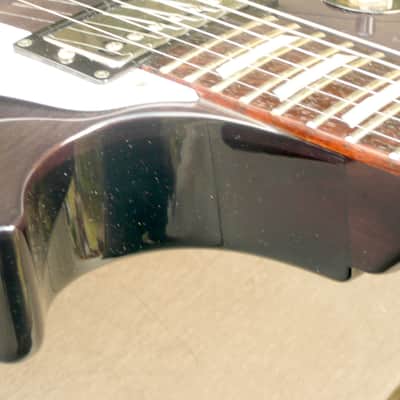 Burny LG-75JP Joe Perry model 1997 See Through Black image 9