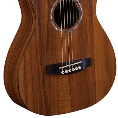 Martin Lx Koa Little Martin Acoustic Guitar Natural image 1