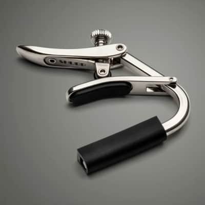 Shubb Banjo Mandolin and Bouzouki Capo - Polished Nickel image 1
