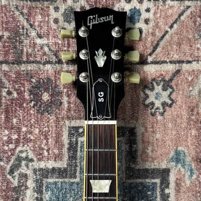 2008 Gibson SG Standard Ebony Black Electric Guitar W/ Original Hardshell Case! image 11