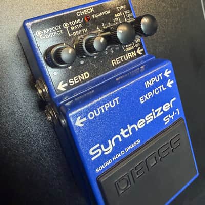 Boss SY-1 Synthesizer - Blue image 2