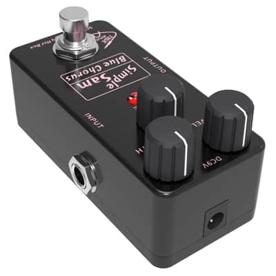 Simple Sam Blue Chorus Analog Guitar Effect Pedal True Bypass Astounding Tone image 6