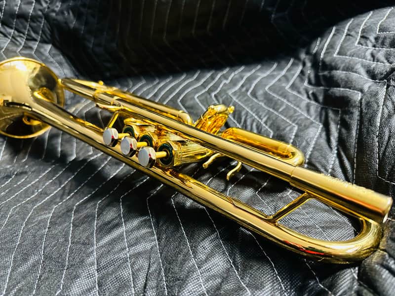 24k Gold Schilke S22HD Trumpet image 1