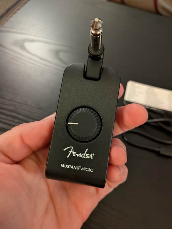 Fender Mustang Micro Personal Guitar Amplifier 2021 Black image 1