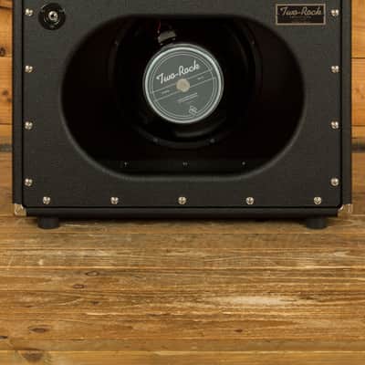 Two-Rock Vintage Deluxe 1x12 Cab Black Bronco w/Vintage Silver Cloth image 3