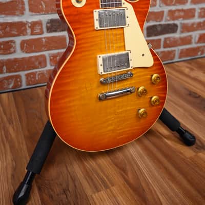 Gibson Custom Shop Collector Choice #37 1959 Les Paul “Carmalita” Flame Maple Top True Historic Aged Carmelita Burst 2016 w/OHSC image 9