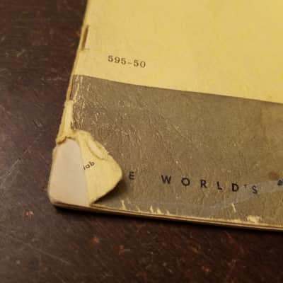 Heathkit Original User, Assembly Manual W-2 Tube Amp Williamson Type Amplifier dual chassis 595-50 1950s - Yellow image 9