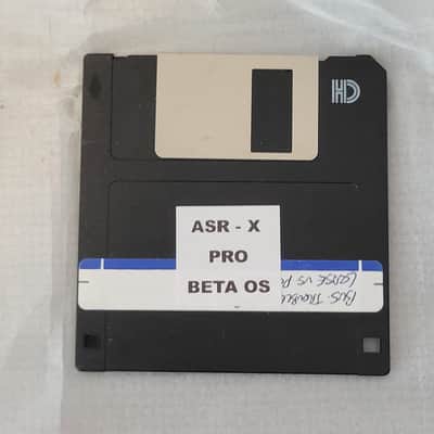 Ensoniq ASR-X Pro beta OS upgrade floppy 3.20 / 4.0 beta