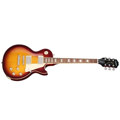 Epiphone Les Paul Standard 60s Figured Top Guitar w/Premium Gig Bag - Iced Tea image 2