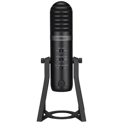 Yamaha AG01 Live Streaming USB Microphone with Mixer, Black image 3