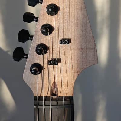Custom Built Warmoth Jazzmaster 2024 - Gloss Black image 4
