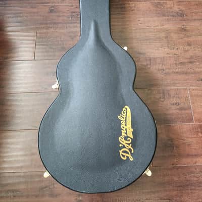D'Angelico Excel EX-SS Semi-Hollow with Stairstep Tailpiece, Pau Ferro Fretboard 2021 - Present - Solid Black image 11
