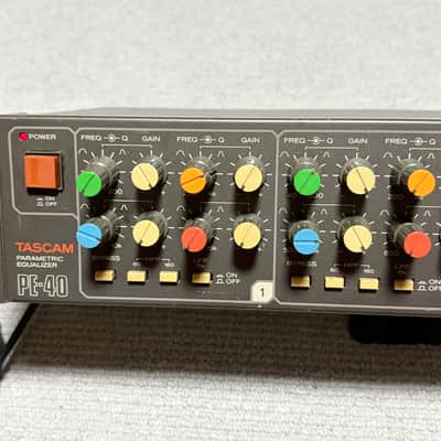 TASCAM PE-40 4Channel Parametric EQ image 2