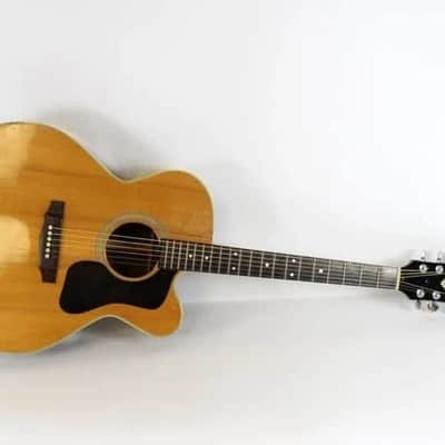 1976 Vintage Takamine F-366S Natural ~Solid Spruce Top~ Japan 1970s image 5