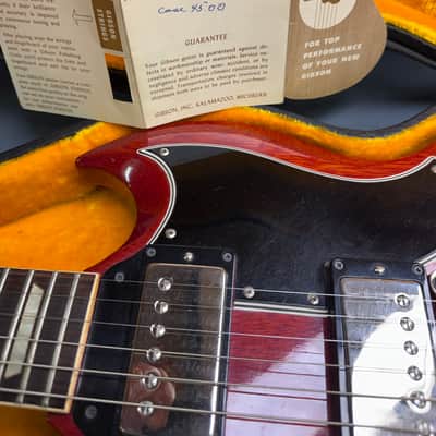 GIBSON LES PAUL/SG 1961 - Cherry #15275 image 3