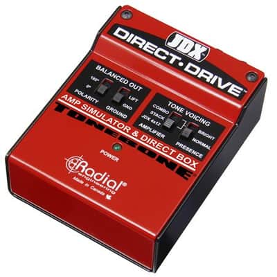 Radial JDX Direct-Drive Pedalboard Guitar Amp Simulator DI Pedal image 4