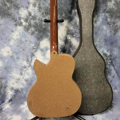 Video Demo 1956 Old Kraftsman by Kay Model 4144 Sizzler Dual Kay Pancake Pickups Pro Setup New Strings Original Soft Shell Case image 14