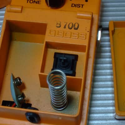 1979 8700 Rev.C Boss DS-1 Distortion w/ Original Box (Silver Screw, Black Label, Long Dash) MIJ Made in Japan image 4