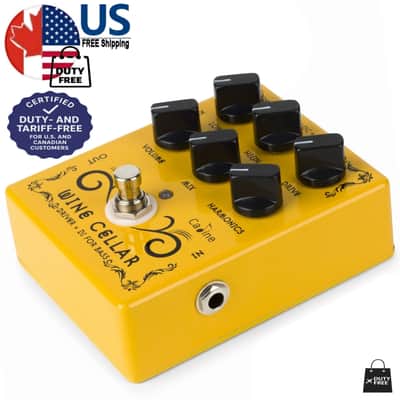 Caline CP 60 Wine Cellar Driver + DI for Bass Guitar Effect Pedal image 4