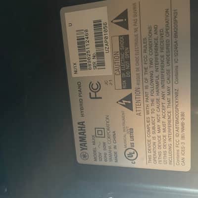 Yamaha Nu1x AvantGrand Hybrid digital upright piano 2017-2023 image 7