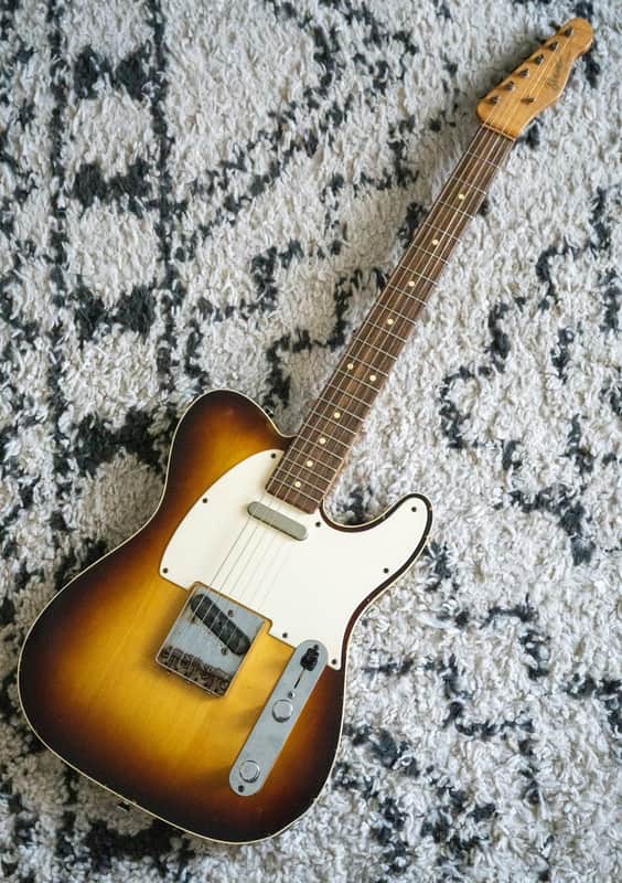 Danocaster Double Bound T-Style | 2018/2019 | Sunburst | 7.10 lbs image 1