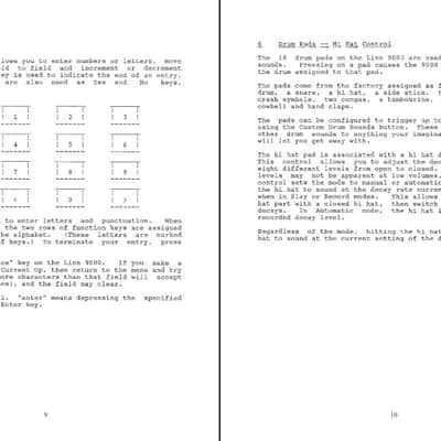 Linn 9000 Operation Manual 2nd Edition image 4