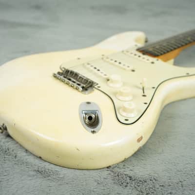 1964 Fender Stratocaster, Korina Body, Olympic White - One Owner + OHSC image 15