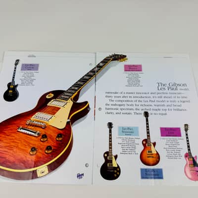 Gibson "The Great Adventure – Legend & Future" Brochure 1987 image 4