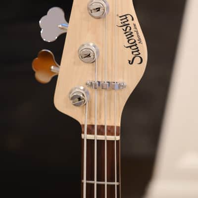 Sadowsky MetroLine RV4 2016 (MIJ) Jazz Bass Guitar - Trans Walnut image 4