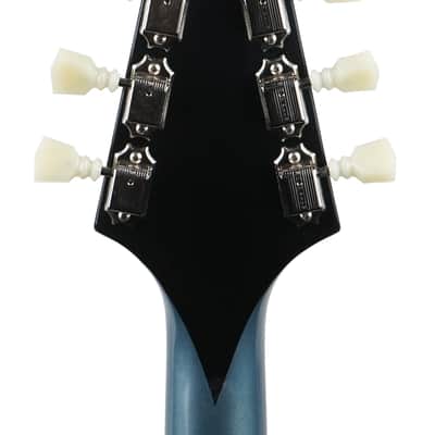 New Gibson Custom Shop 1967 Mahogany Flying V TRG Stinger Series Bahama Blue Stop Bar VOS 400397 image 4