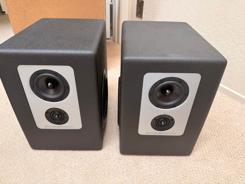 Barefoot Sound Footprint 01 Three-Way Active Studio Monitor - Pair 2017 - Present - Black image 1