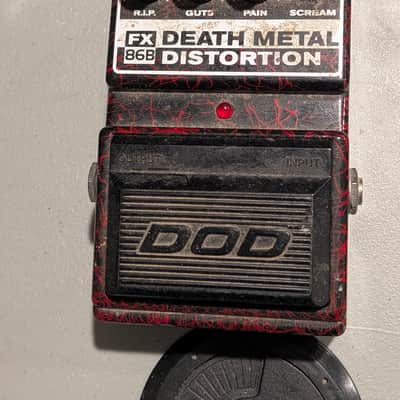 DOD Death Metal Distortion FX86B 1990s - Black image 1
