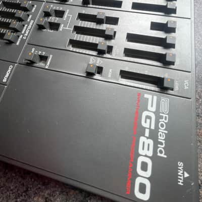 PRICE DROP! Roland PG-800 Synthesizer Programmer 1984 - 1990 - Black image 2