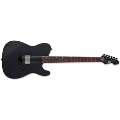 ESP LTD TE-201 Guitar - Black Satin image 3