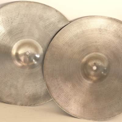 Ludwig Paiste 15" Hi-Hat Cymbals, No Waves, No bends, No Cracks, No Edge Chips / INSPECTED & TESTED image 3