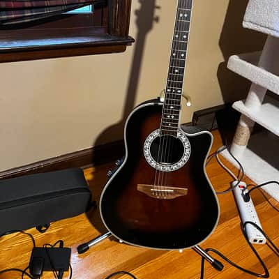 Ovation Celebrity model CC68 1992 - Tabacco Burst image 1