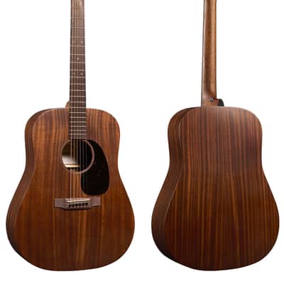 New Martin Road Series D-10E Retro Sapele in Dark Mahogany; Comes with Martin Gig Bag and Free Shipping! image 2