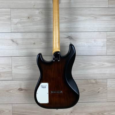 Godin Session HT Electric Guitar Bourbon Burst RN image 13