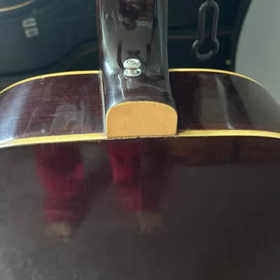Estrada Vintage 12-String Acoustic Guitar w/ Hard Case – Made in Japan image 9
