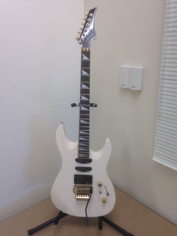 Samick Floyd Rose Aged Polar White image 1