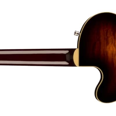 Gretsch G5655T-QM Electromatic Center Block Jr. Quilt Semi-hollowbody Electric Guitar - Sweet Tea image 5
