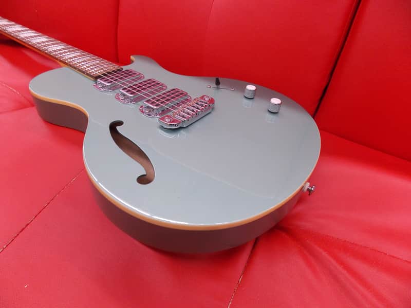 Brownsville Choirboy Semi-Hallow Electric Guitar Sea Foam Green