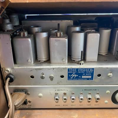 The Fisher 80-T Tube Preamplifier - Non Functioning Tuner image 3