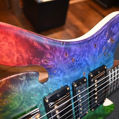 PRS Private Stock Special 24 Semi-Hollow Satin Stoned Burl #9376 image 4